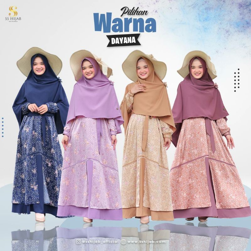 Dayana gamis syar'i by ss hijab