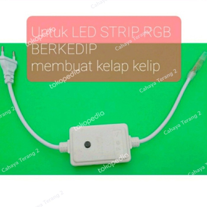 Produk Terbaru Flasher Led Strip Selang 5050 Smd 2 Jalur Pin Soket Lampu Kontroler Fl