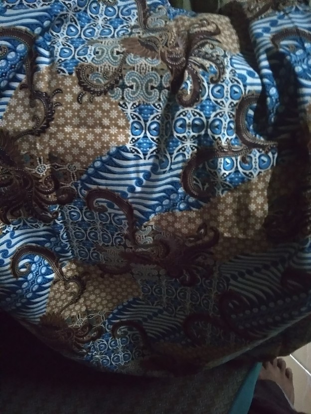 [gridline - R072 & R017] Kemeja Batik Pria Katun Lengan Pendek Regular