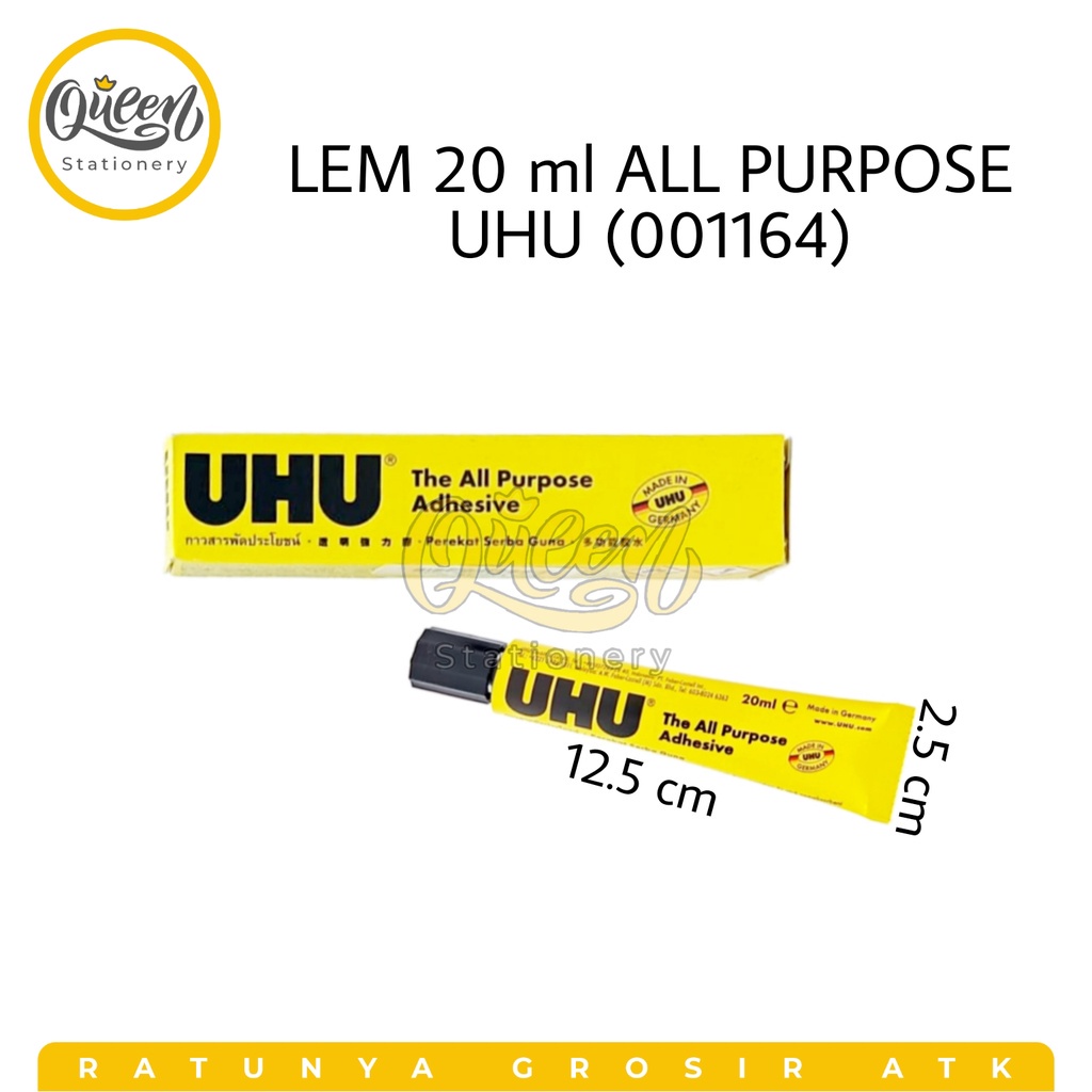 

1 PCS LEM TANGGUNG 20ML UHU / LEM SERBAGUNA / LEM MURAH (001164)