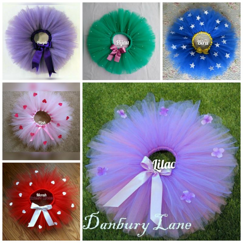 COD - ROK TUTU ANAK PENDEK - TUTU DRESS PREMIUM