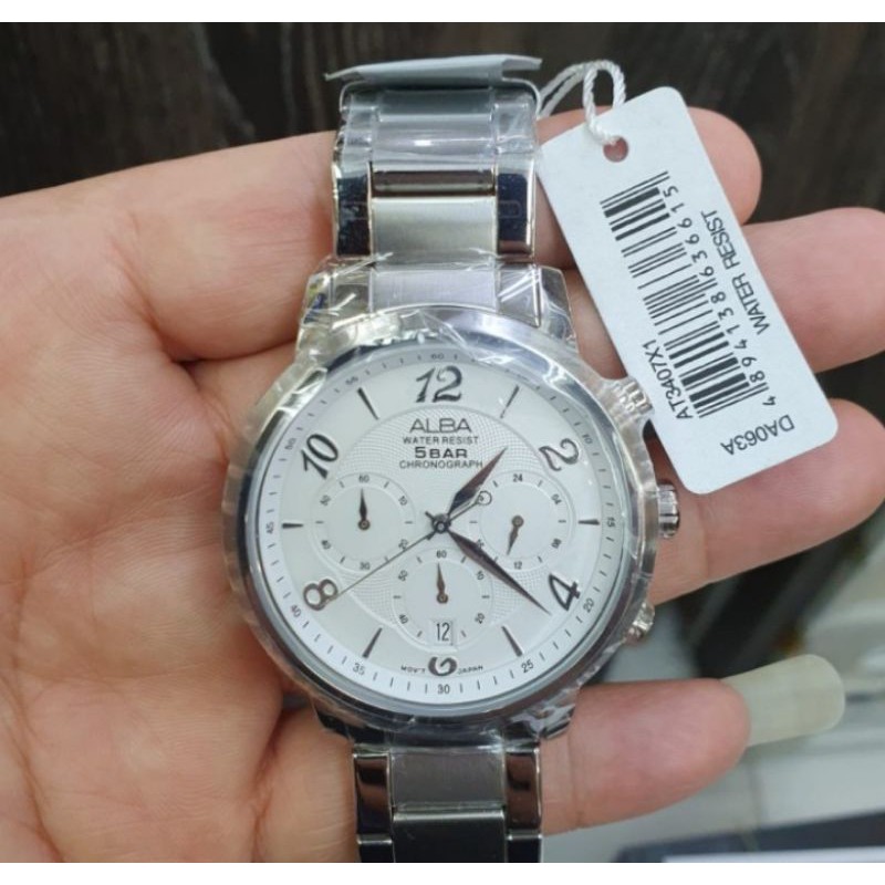 Alba At3407#AT3407#jam tangan pria Alba at3407#man watch Alba AT3407#Alba AT3407#jam tangan Alba ori