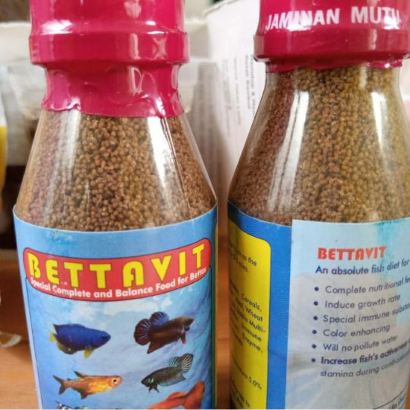 Bettavit makanan ikan