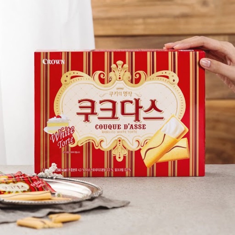 

Crown Couque D’asee Cookies 72gr