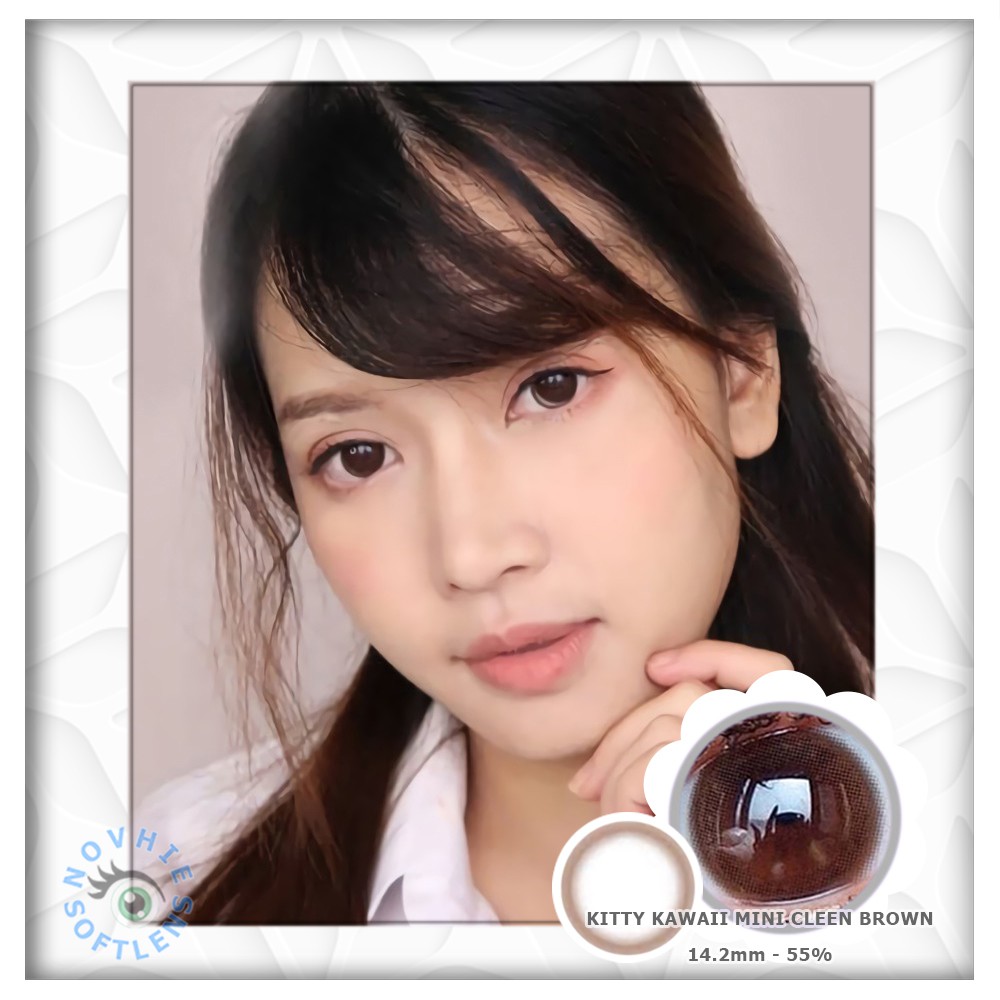 

SOFTLENS KITTY KAWAII MINI CLEEN BROWN