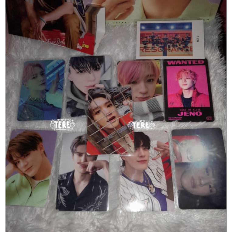 [read desk] WTS Photocard JENO Lets play ball Jeno Digipack Beatbox Jeno Selimut Jeno Youngstar