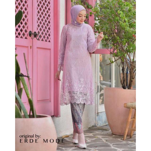 TUNIK TILLE BORDIR/TUNIK KEBAYA/KEBAYA MODERN/KEBAYA JUMBO LD 130/KEBAYA/TUNIK/BAJU/KEBAYA COUPLE-8