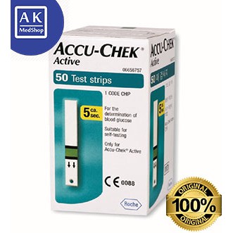 Accu Check Active Test Strip / Strip Accu Check isi 50 Strip