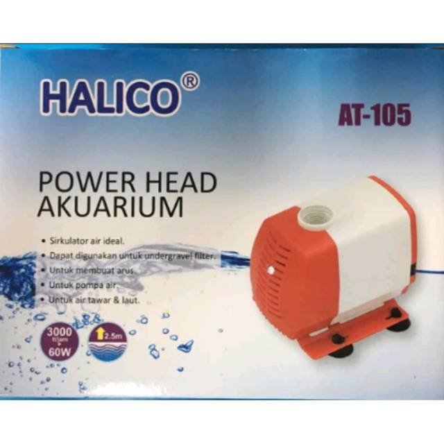 Jual Pompa Air untuk Hidroponik HALICO AT 105  2.5 meter Limited
