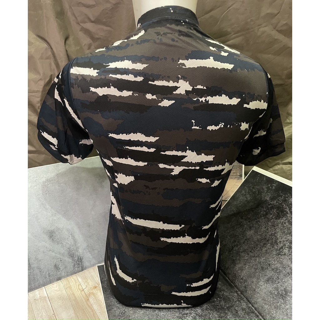 Kaos Dryfit Loreng Kapal - Kaos Dryfit TNI AL - Jersey Polos