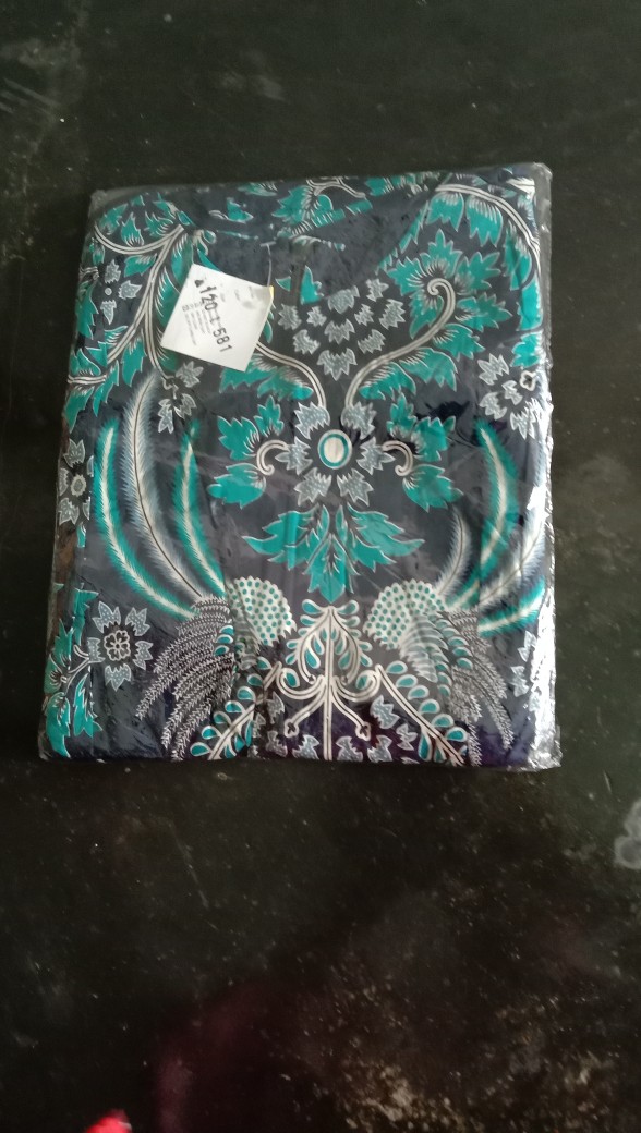 Gamis Muslim Fashion – Gamis Batik Wanita 120 -2