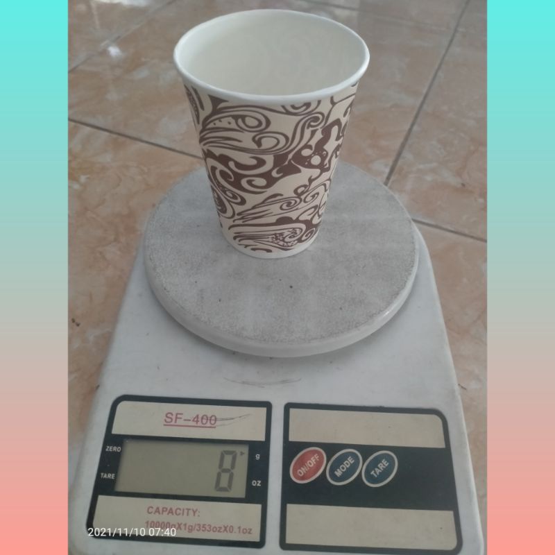 gelas kopi tanpa tutup paper cup motif papercup 8 oz gelas tahan panas gelas teh gelas kertas kopi t