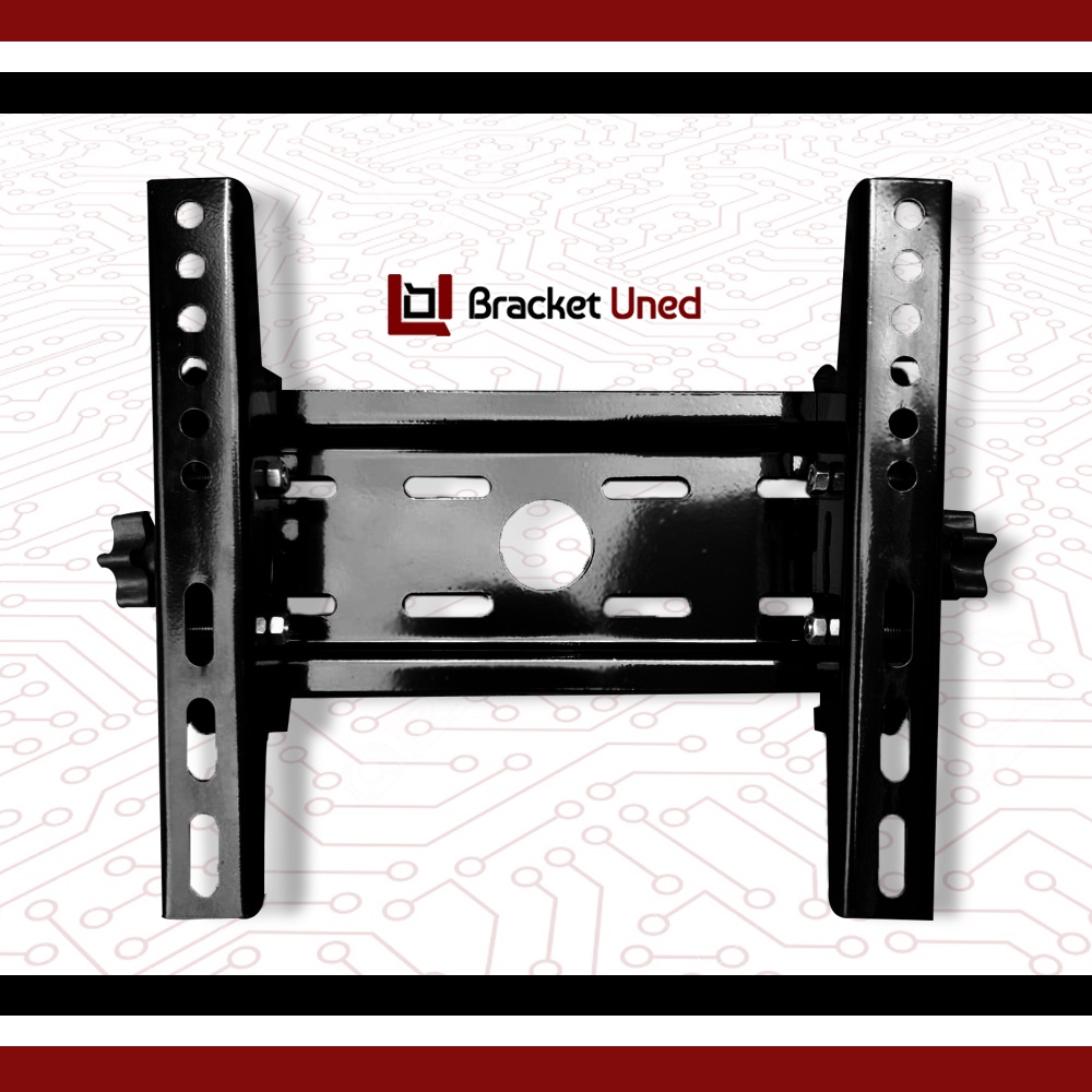 Breket Braket Bracket TV 40 32 42 43 24 Inch Bisa Nunduk Dangak Semua Merk 14 - 43 New Model Premium