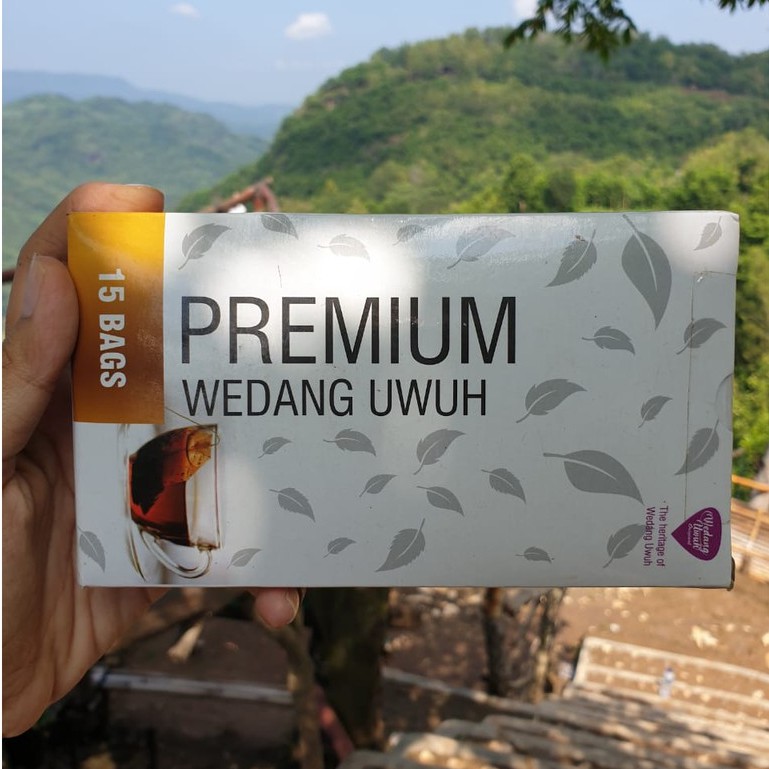 PREMIUM - Wedang Uwuh Instan Tinggal Celup isi 15 Pack Bahan Aneka Rempah Sudah ada Gula