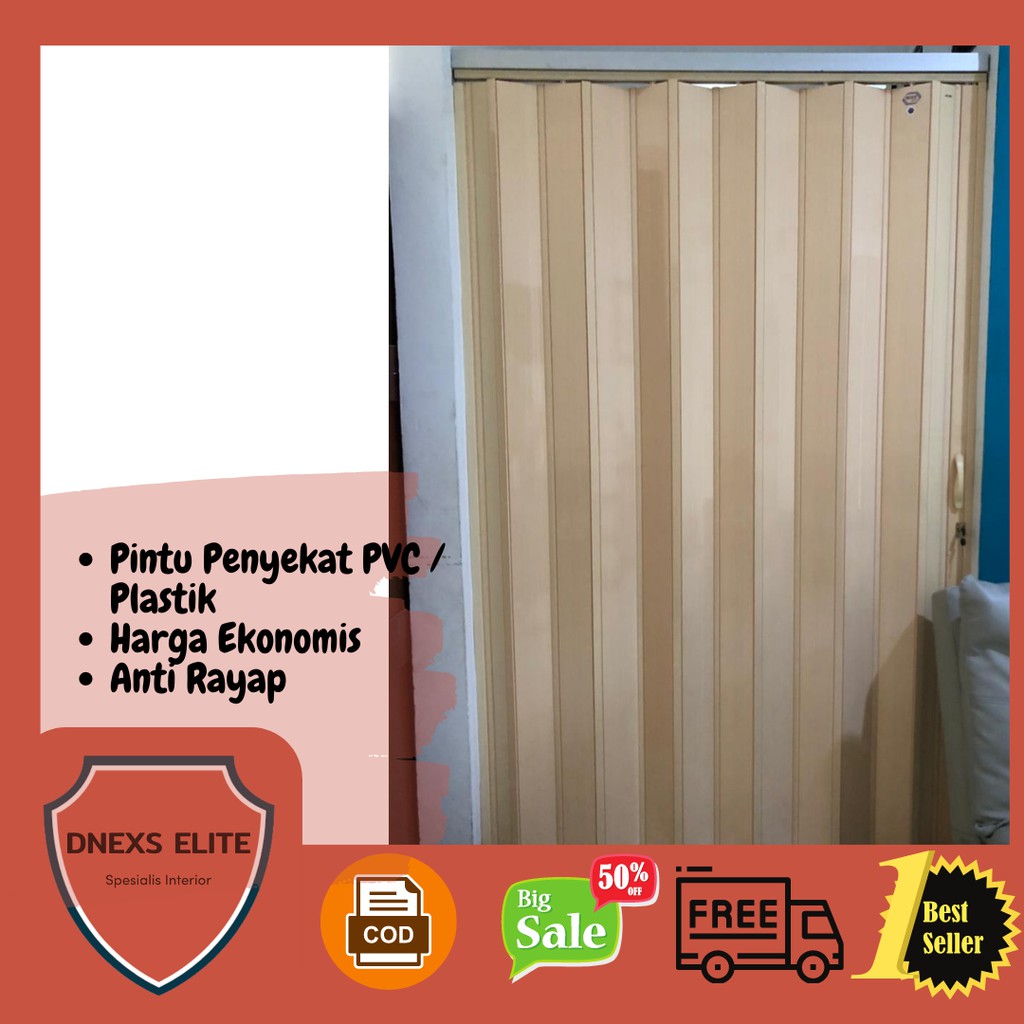 PROMO SPESIAL Pintu Pvc Folding gate / penyekat   Pintu Lipat PVC - Folding gate