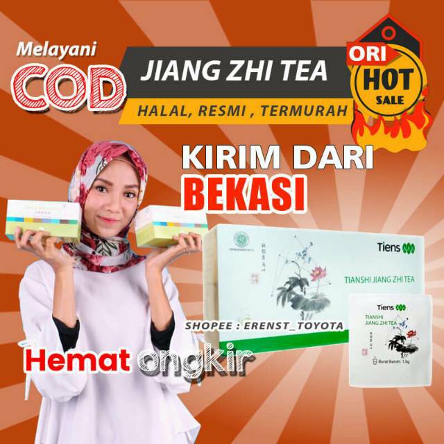 

TEH HERBAL JIANG ZHI | ADA TOKO FISIK | TEH HIJAU | TEH DIET | BISA COD | KIRIM DARI JAKARTA