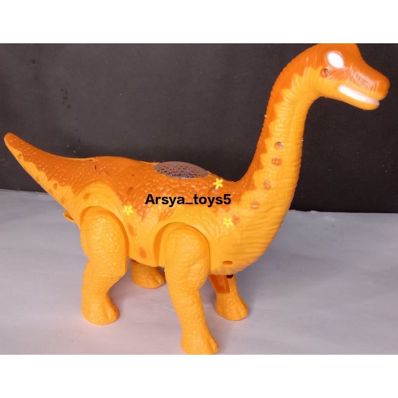 MAINAN DINOSAUR DINOSAURUS BRACHIOSAURUS BERTELUR BORN EGG