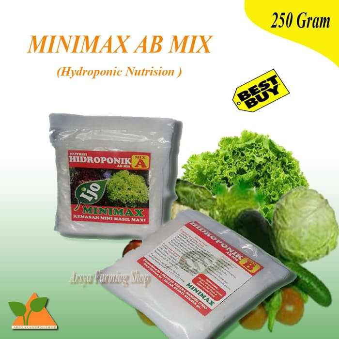 Nutrisi AB Mix / Minimax /AB Mix/ Hidroponik / Pupuk / Best Seller