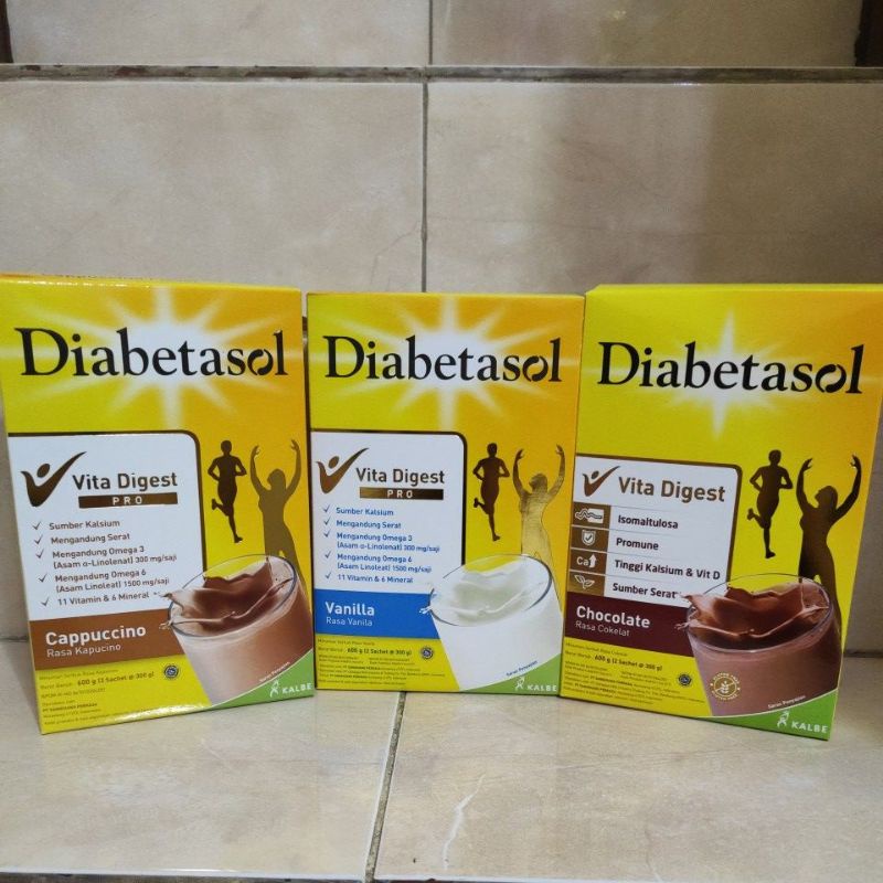 

Diabetasol 570gr capucino coklat vanila