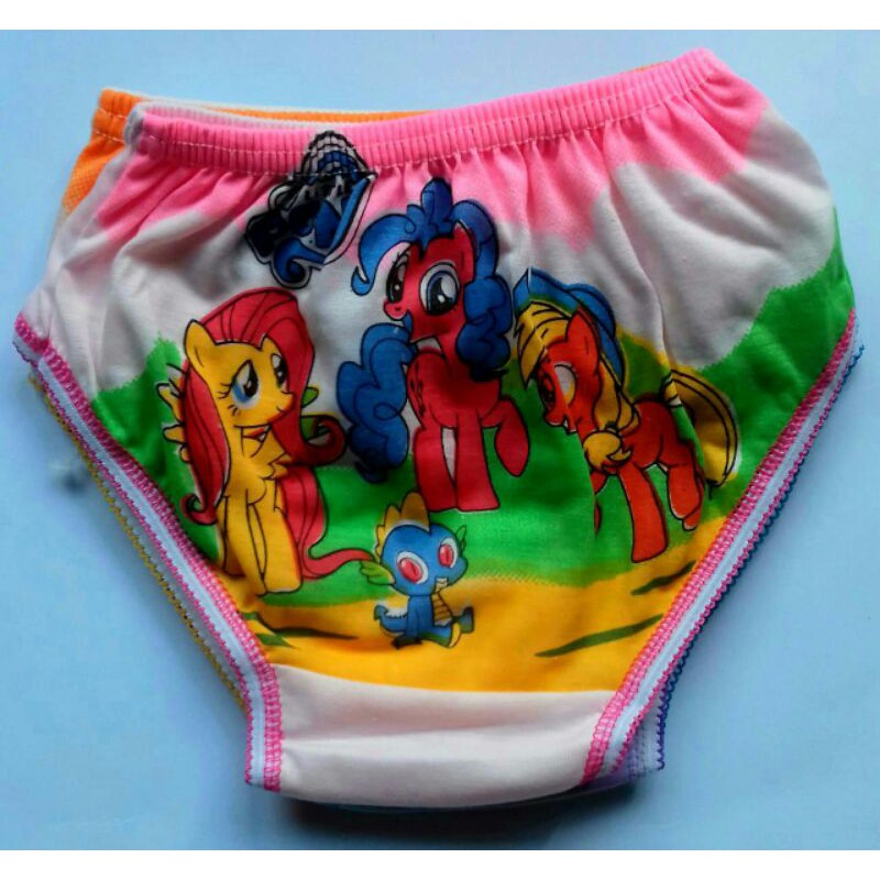 celana dalam anak little pony