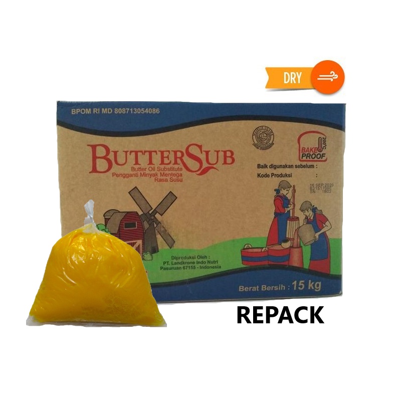 

ButterSub Milky Pengganti Mentega / Butter Substitute Repack 500gr