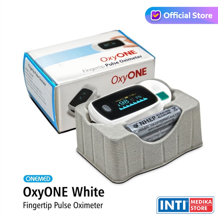 Onemed - Pulse Oxymeter Oxyone Saturasi Oksigen Fingertip Oximeter #98