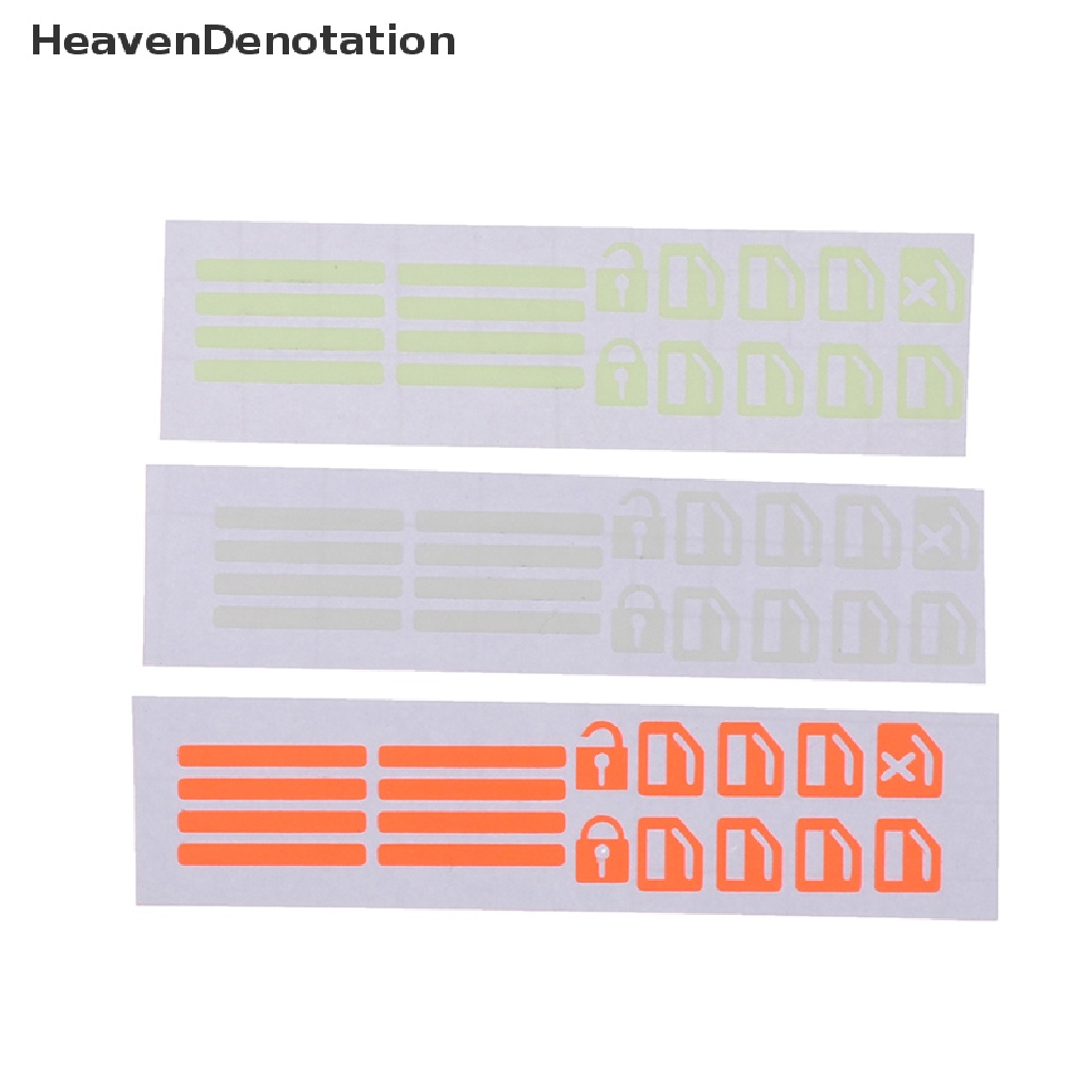 [HeavenDenotation] Car Sticker Car Window Switch Luminous Sticker Door Window Lift Button Sticker