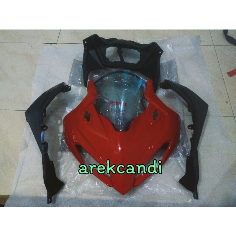 cover tameng batok panel totok visor CBR 150 r CBR150R merah k45r 2021
