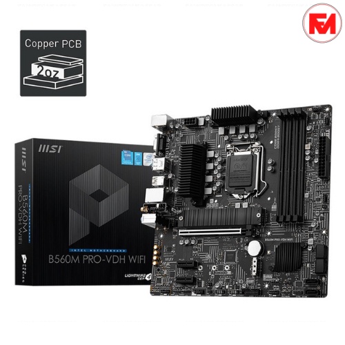 MSI B560M PRO-VDH WIFI | Motherboard Intel B560 LGA 1200 M-ATX