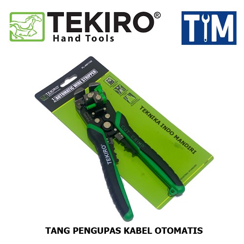 TEKIRO Tang Kupas Kabel Otomatis / Tang Crimping / Automatic Wire Stripper