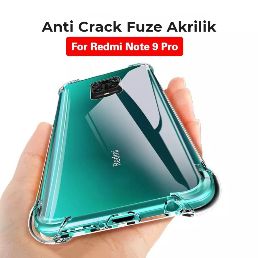 REDMI NOTE 10  NOTE 10S NOTE 10 PRO CASE ANTICRACK KERAS HARDCASE AKRILIK FUZE ANTI CRACK