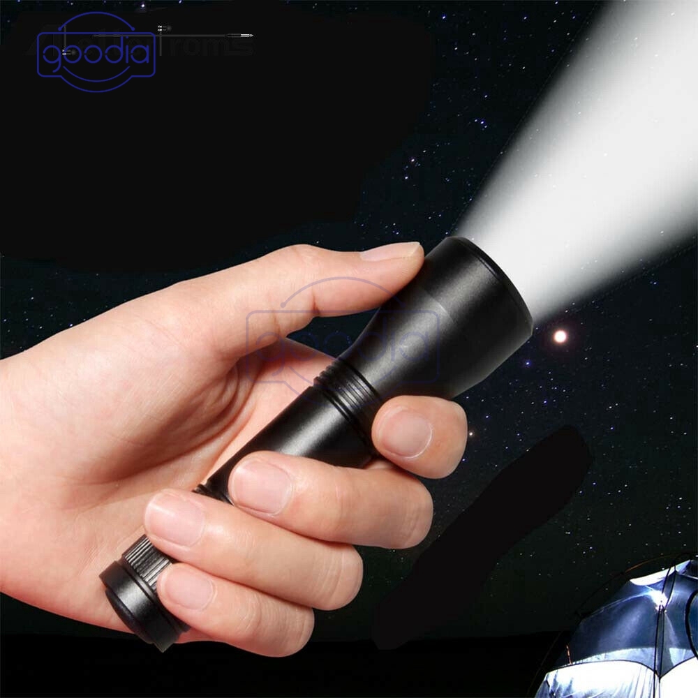 ✈【Fast/COD】✈Lampu Senter UV 80000lm LED UV 5 Mode Zoomable 395nm Warna Hitam