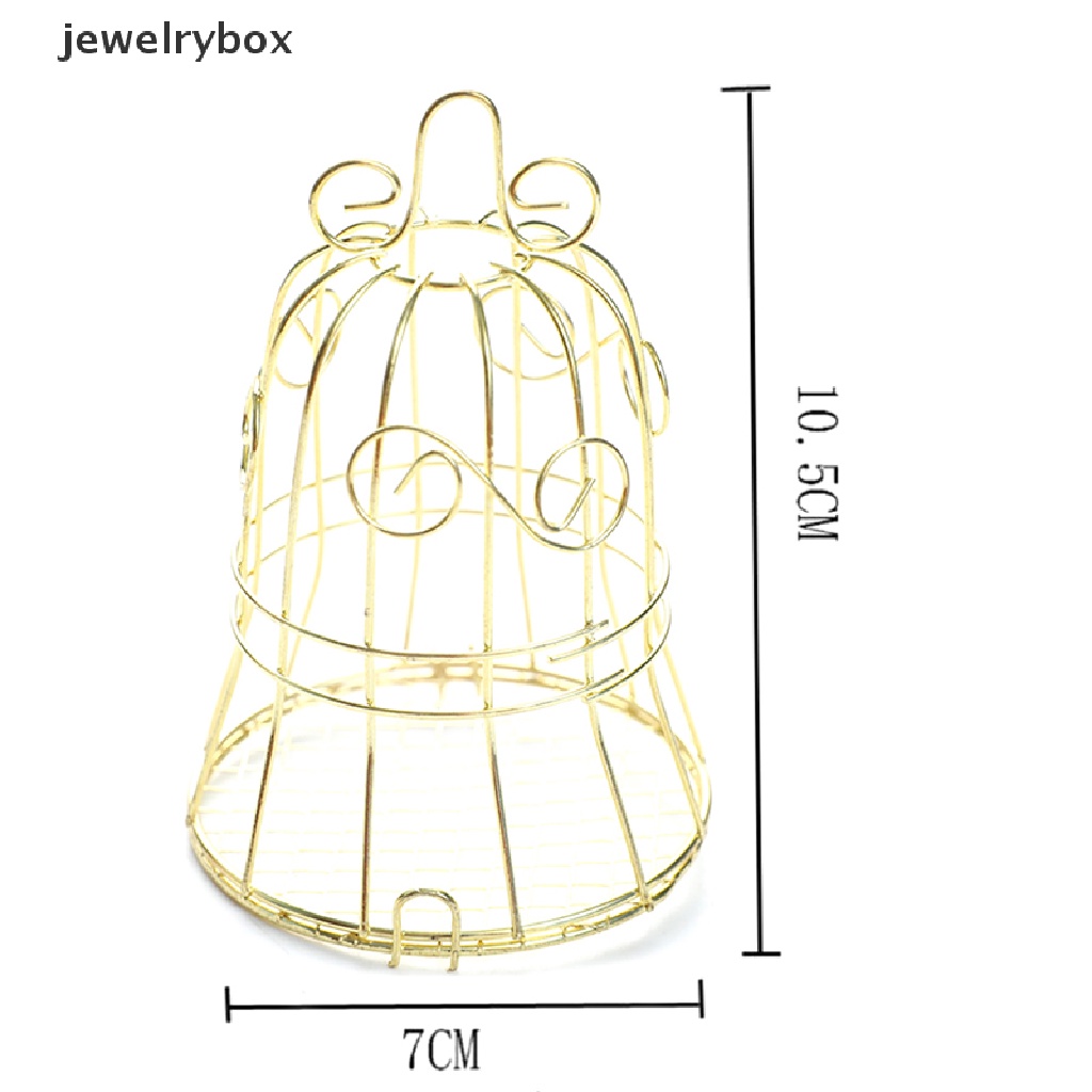 1 Pc Kotak Permen Bentuk Sangkar Burung Dengan Pegangan Untuk Hadiah Pernikahan