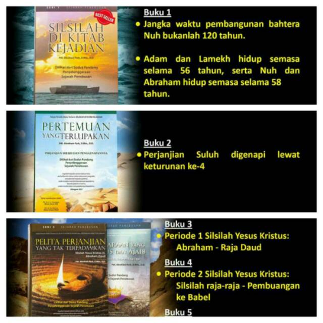 Buku Sejarah Penebusan Seri 4 Pemeliharaan Yang Mysteri Dan Ajaib Dan Perjanjian Yang Kekal Shopee Indonesia