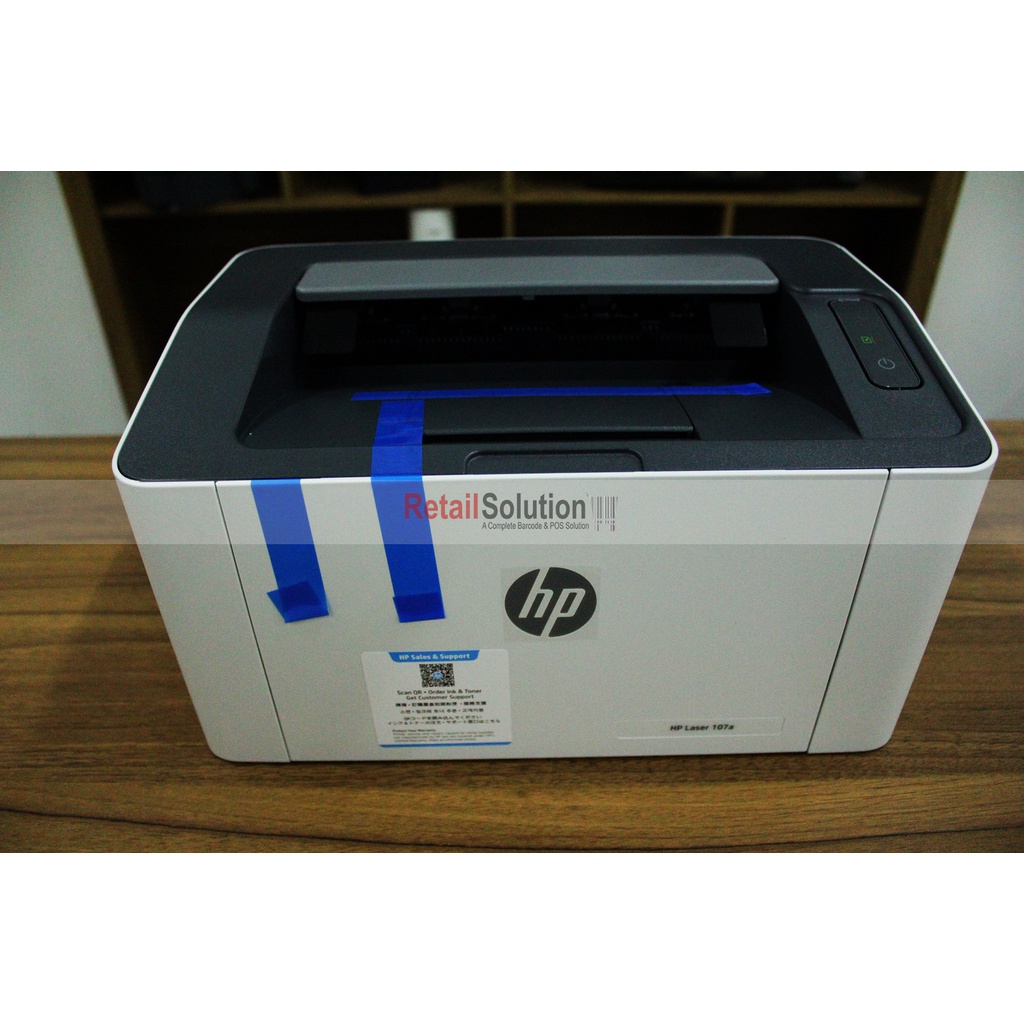 Printer Laser Jet USB Monochrome Hitam Putih - HP LaserJet 107A / 107-A