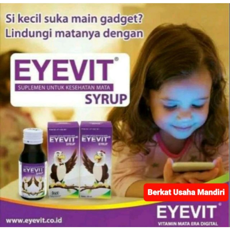 Eyevit syrup 60ml Vitamin Mata buat Anak anak