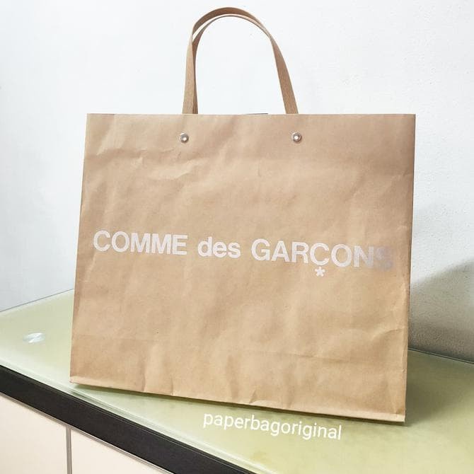 

(TERLARIS) Comme Des Garcons Paperbag Cdg Paper Bag Lidyakartika200