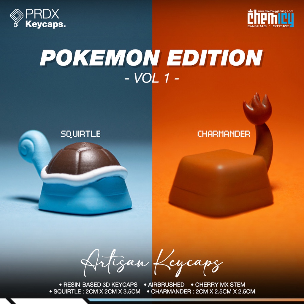 PRDX Pokemon Vol.1 Collection Keycaps