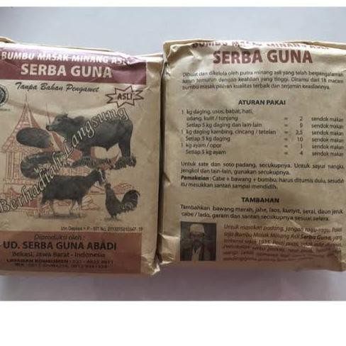 

D94♕ Bumbu Masak Minang Asli (serbaguna gulai) Kirim Langsung