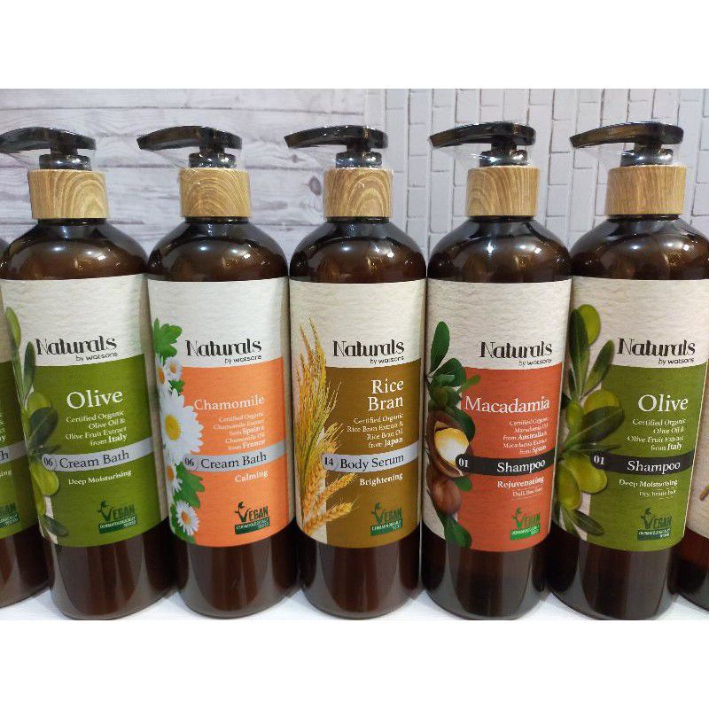 Naturals by Watsons Shampoo dan Conditioner