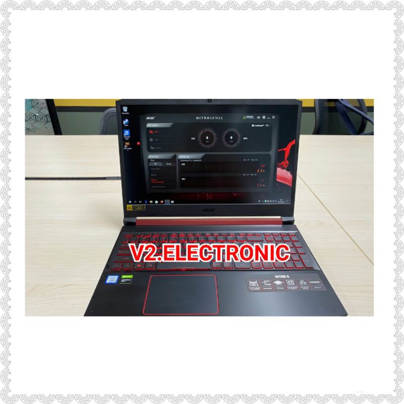 Laptop Acer Nitro 5 AN515-52 Intel Core i5-8300H | 4GB Nvidia | 8GB | SSD 256GB + HDD 1TB | W10