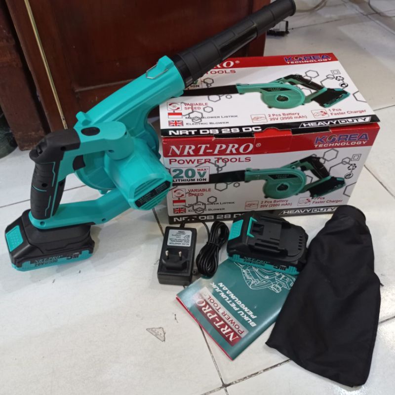 Mesin Hand Blower Tangan Cordless NRT PRO DB28DC Baterai DB 28 DC