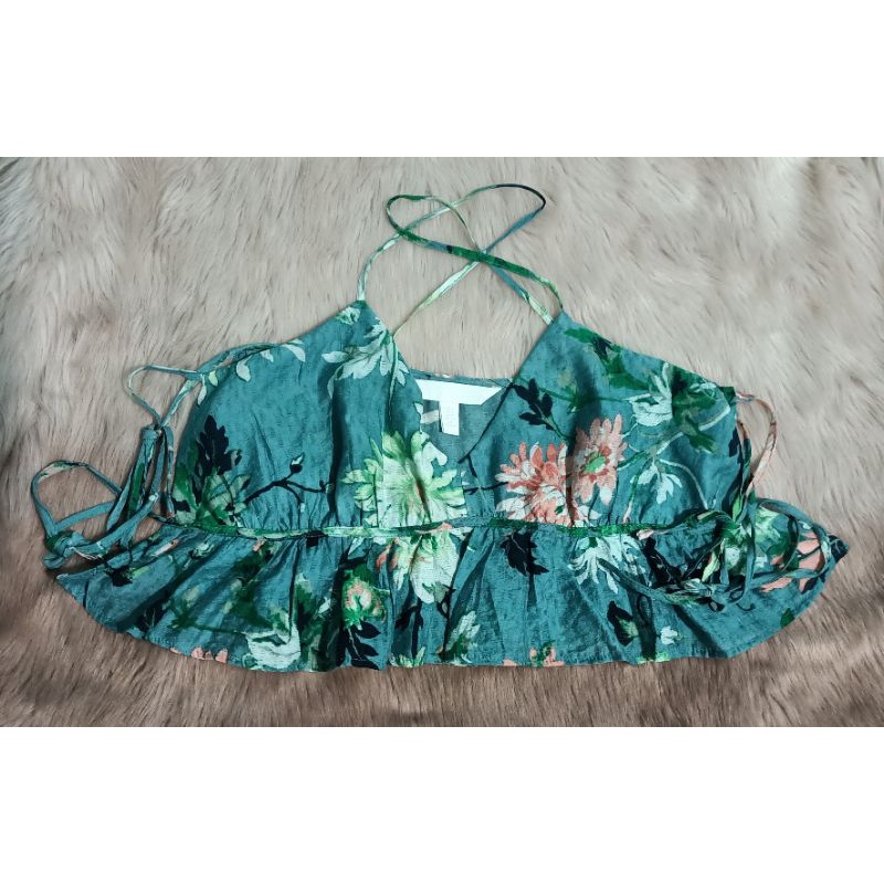 H&amp;M Baju pantai Sexy Atasan Wanita  Crop Top // Tanktop  Original Branded