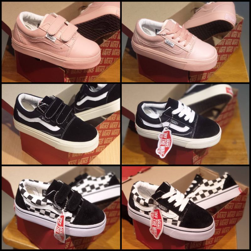 Sepatu Anak Vans OS OG BW Kids Shoes G-53826 Available Size 21-35