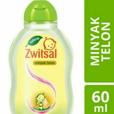 Zwitsal Natural Telon Oil 60ml / Minyak Telon Bayi