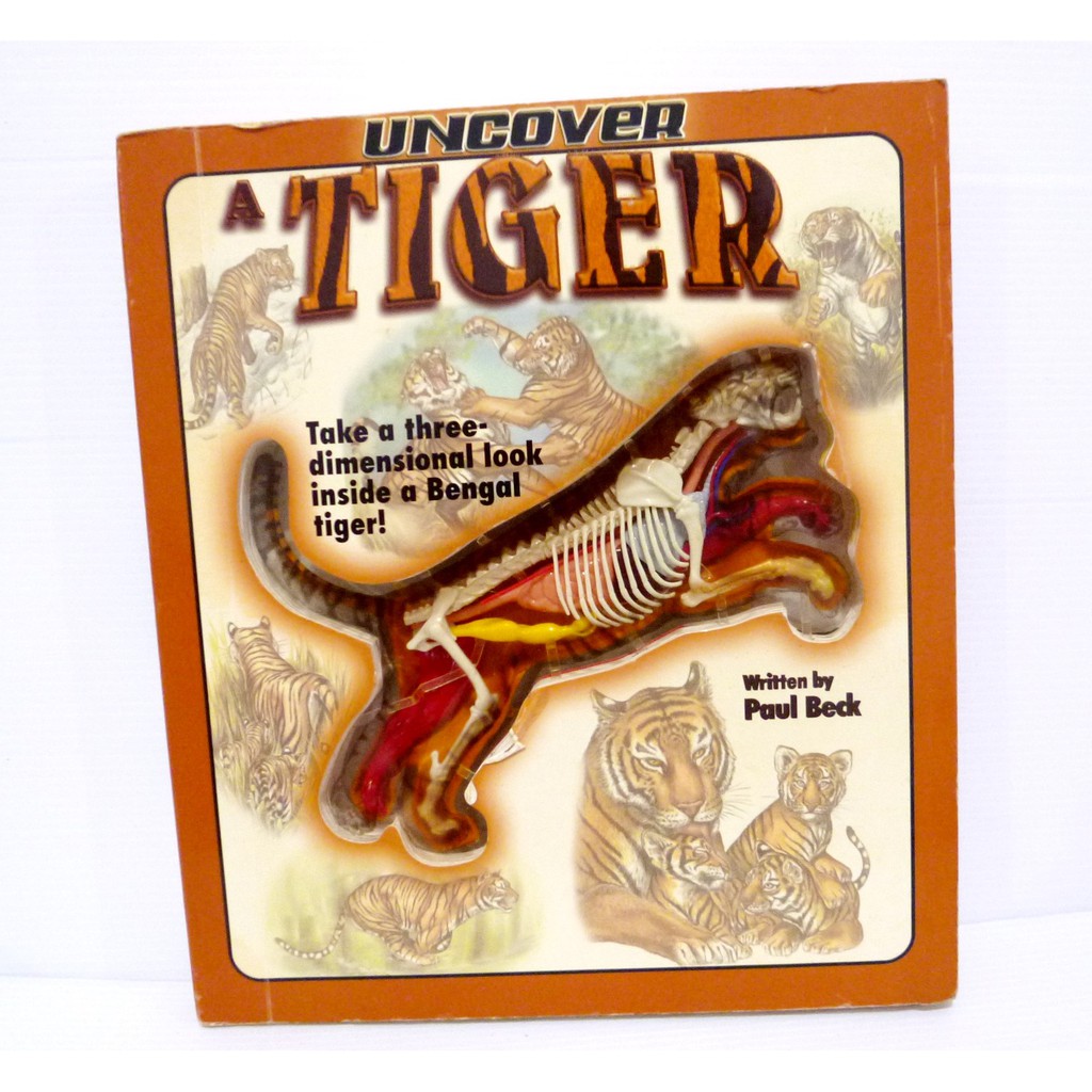 Buku Uncover a Tiger Uncover Books Board book Paul Beck