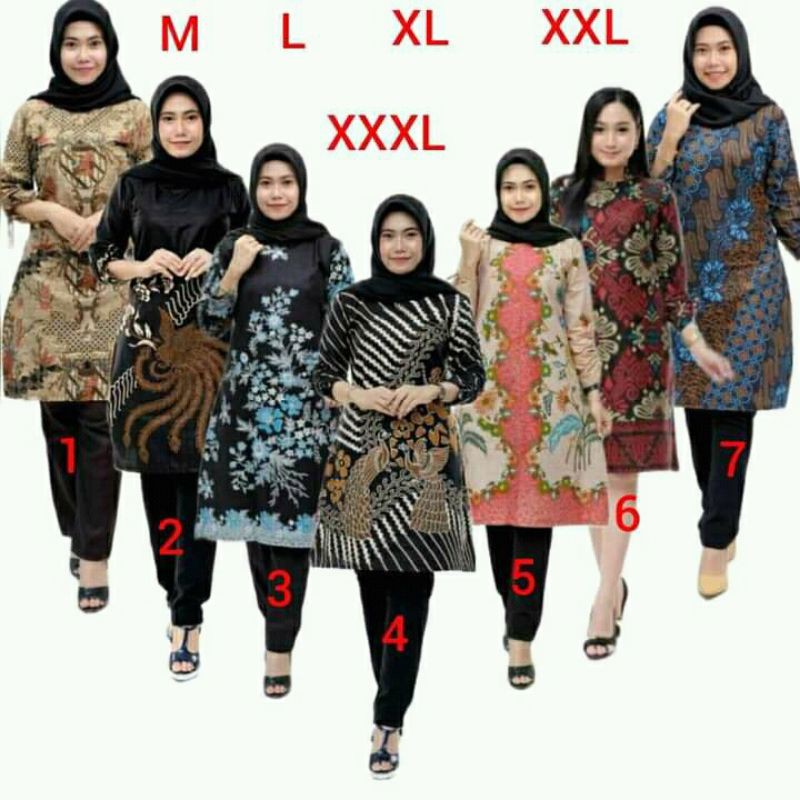 [ COD ] TUNIK SUPER JUMBO  Size M L XL XXL XXXL bahan katun berkualitas