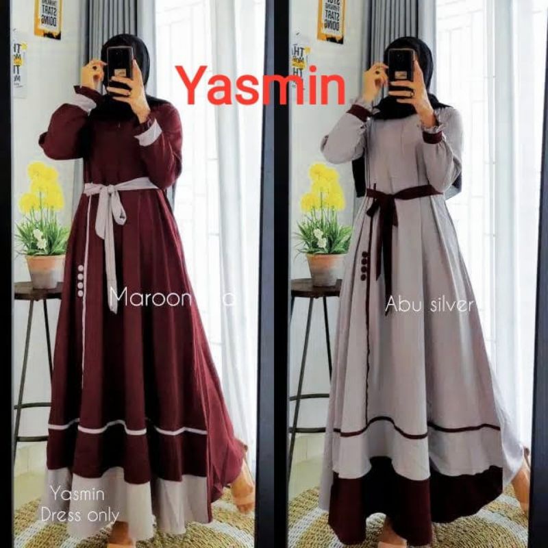 gamis syar'i yasmin