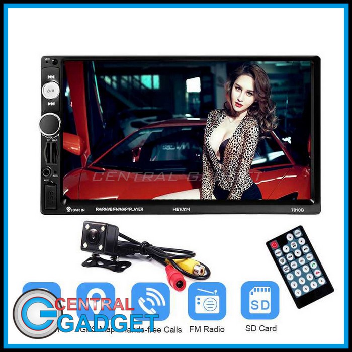 MP5 Media Player Mobil LCD Touchscreen 7 Inch with Rear View Camera