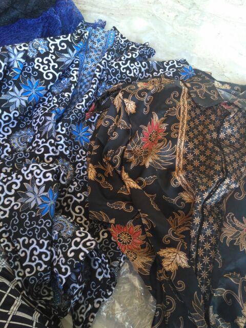 Couple Set Batik Marilia Rok Lilit Dan Kemeja Sarimpit